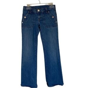 Rock & Republic Women's Siouxsie Siosm Boot Cut‎ Stretch Jeans Size 27x30 Edgy